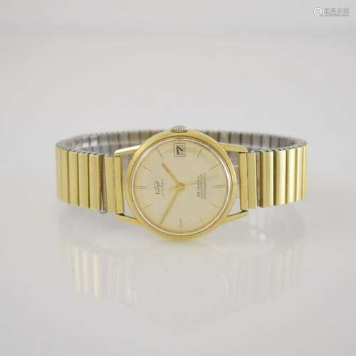 VOIGT 14k yellow gold gents wristwatch