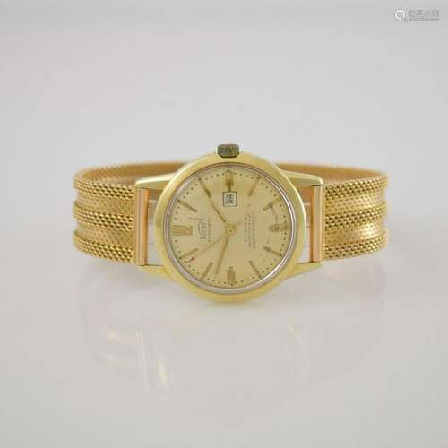 VOIGT 14k yellow gold gents wristwatch