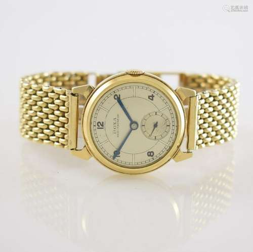 DOXA Anti-Magnetic 14k yellow gold wristwatch