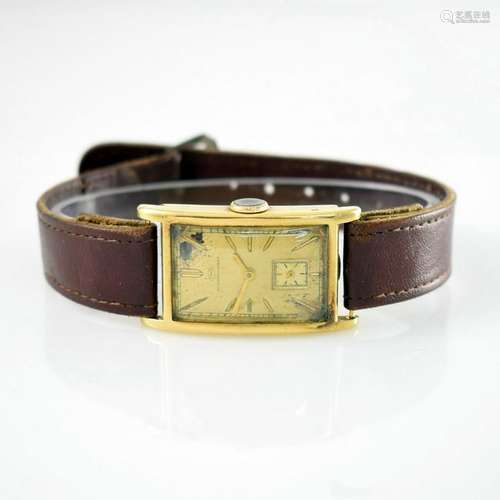 IWC rare 14k yellow gold gents wristwatch