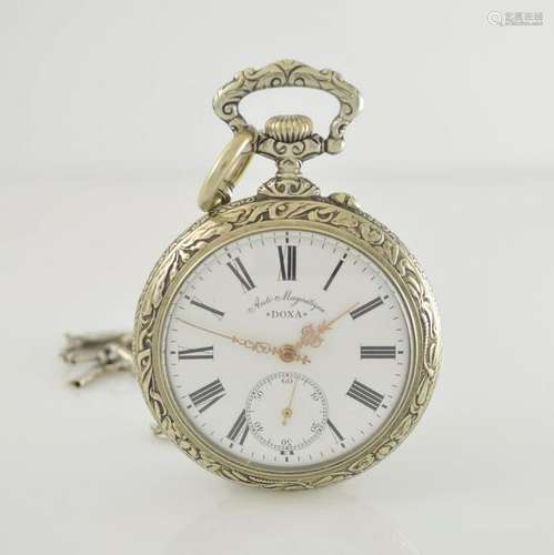 DOXA big open face pocket watch