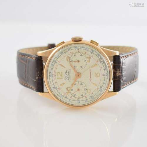 DOGMA Prima 18k pink gold gents wristwatch