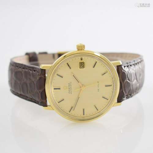 OMEGA 18k gold gents wristwatch Seamaster De Ville