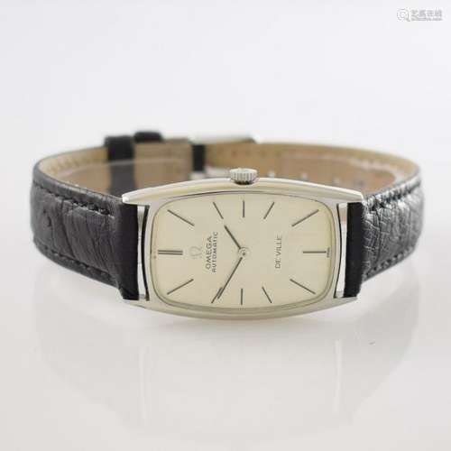 OMEGA tonneau-shaped gents wristwatch series De Ville