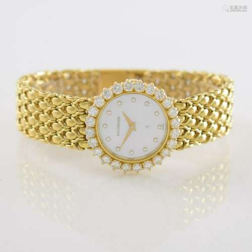 BUCHERER 18k yellow gold & diamond set ladies