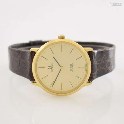 OMEGA De Ville 18k yellow gold wristwatch