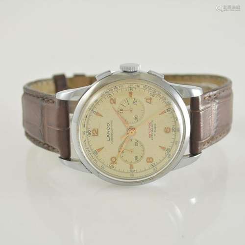 LANCO gents wristwatch with chronograph