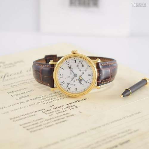 PATEK PHILIPPE 18k yellow gold gents wristwatch 5015