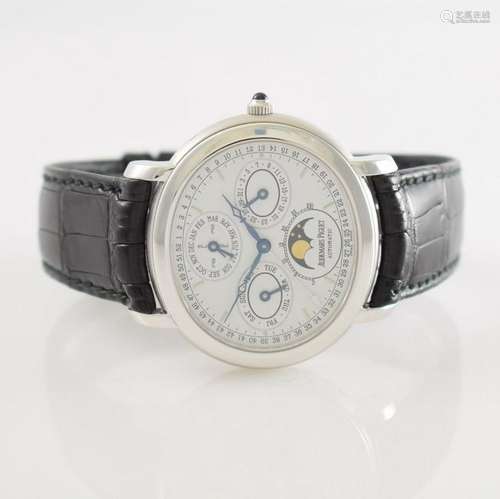 AUDEMARS PIGUET astronomical 18k white gold wristwatch