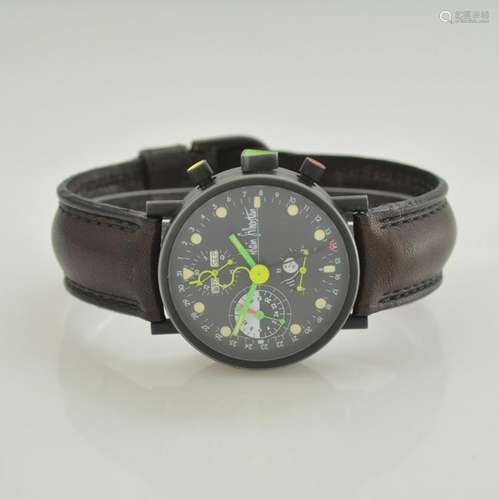 ALAIN SILBERSTEIN Krono gents wristwatch with calendar