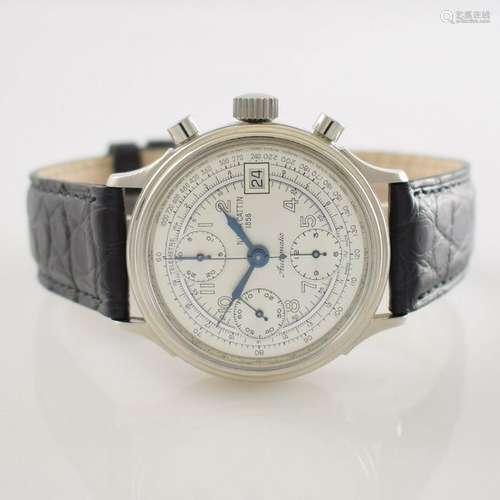 NUMA CATTIN gents chronograph in steel