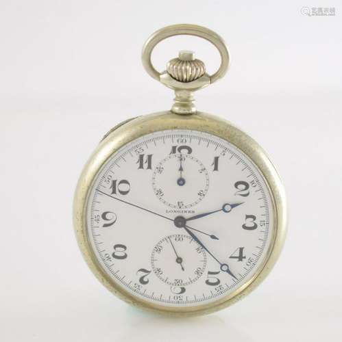 LONGINES intermediate wheel pocket watch chonograph