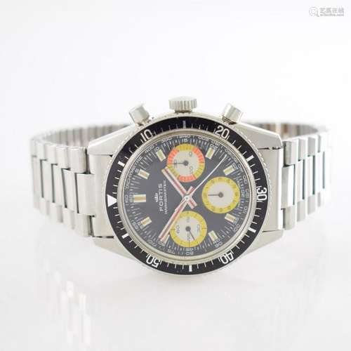 FORTIS rare Marinemaster Valjoux 72