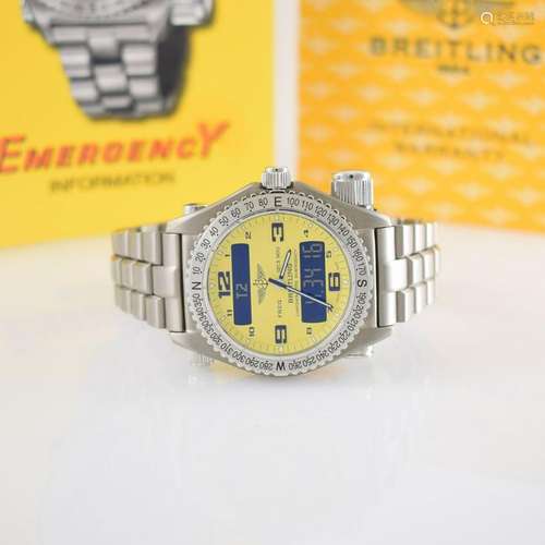 BREITLING gents wristwatch Emergency