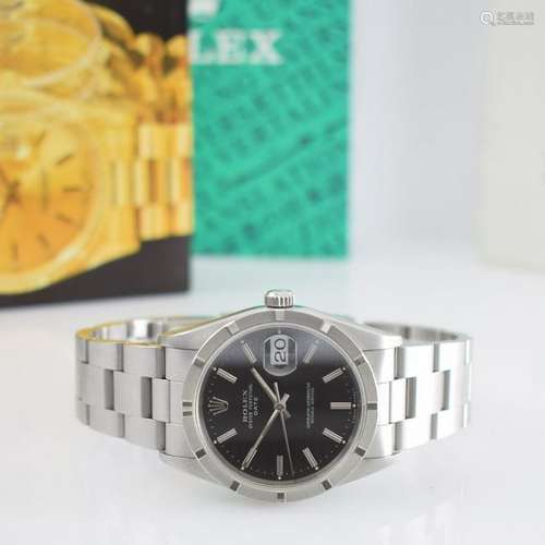 ROLEX Oyster Date reference 15210 wristwatch in steel