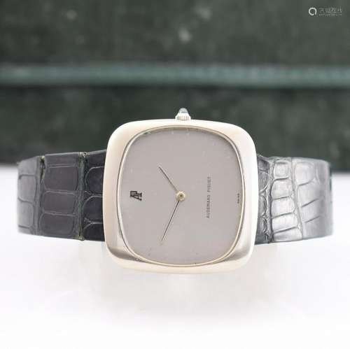 AUDEMARS PIGUET 18k white gold gents wristwatch