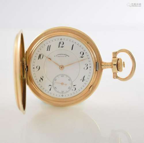 A. LANGE & SÖHNE 1A 18k gold pocket watch