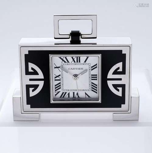 CARTIER table clock with alarm