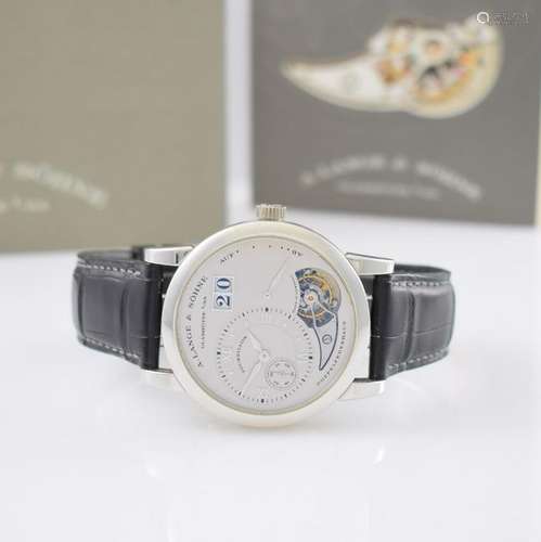 A. LANGE & SÖHNE platinum Lange 1 Tourbillon