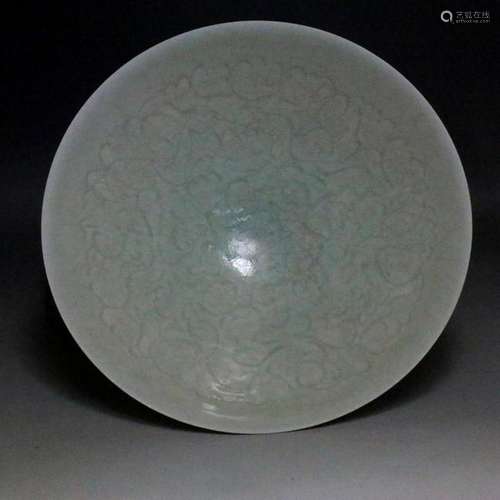 A GREY LOTUS BOWL SONG DYNASTY 10TH/C.