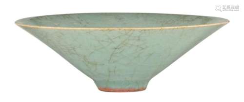 A Chinese longquan celadon stoneware bowl, Northern
