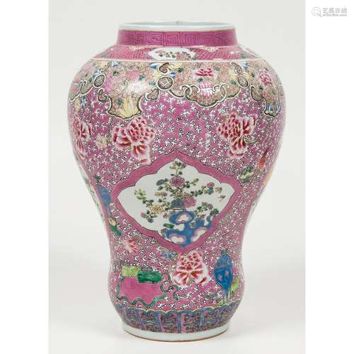 Chinese Famille Rose Vase