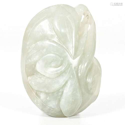 Chinese Carved Jade Pendent