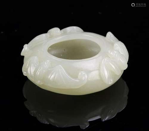 Chinese Mini-Jade Brush Pot