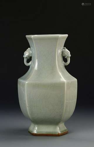 Chinese Celadon Glazed Vase