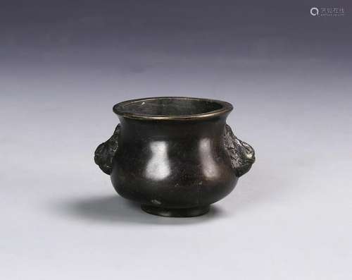 Chinese Bronze Mini Censer