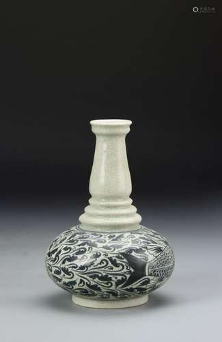 Vietnamese Blue And White Vase