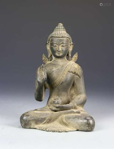 Indian Bronze Buddha