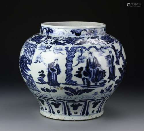 Chinese Blue and White Jar