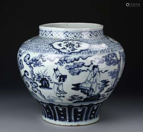 Chinese Blue and White Jar