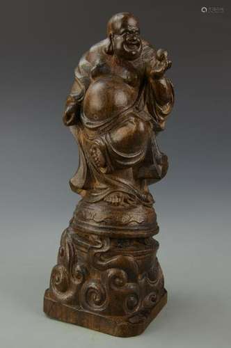 Chinese Hardwood Buddha