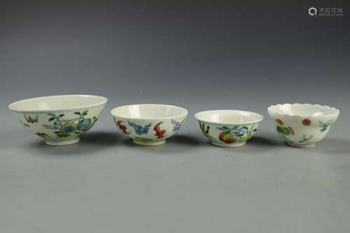 Chinese Doucai Bowls