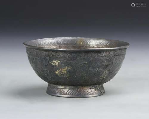 Chinese Silver Bowl