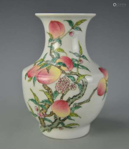 Chinese Famille Rose Vase