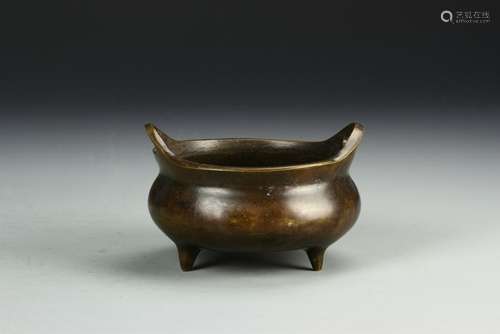 Chinese Copper Incense Burner