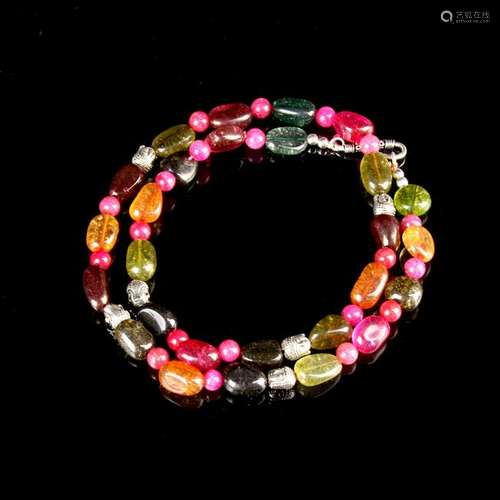 Chinese Tourmaline Necklace