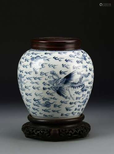 Chinese Blue and White Jar