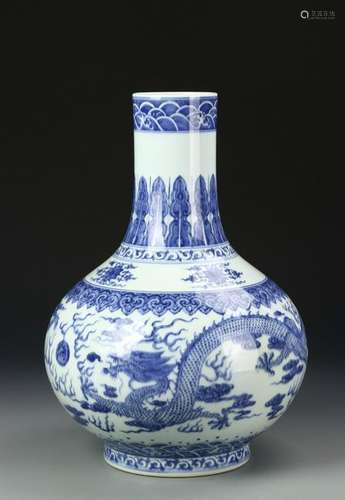 Chinese Blue and White Vase