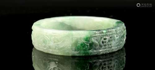 Chinese Jadeite Bangle