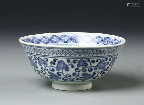 Chinese Blue and White Bowl