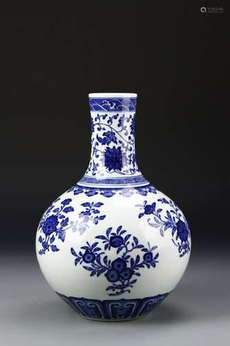 Chinese Blue and White Vase