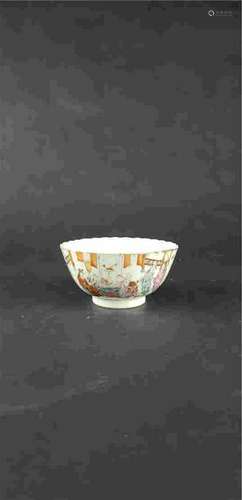 Famille-rose teacup