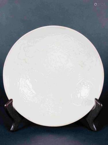 A white glaze bowl