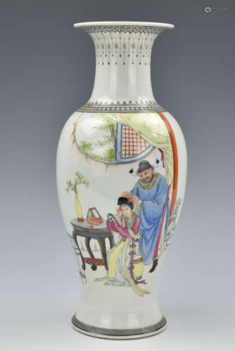 Chinese Famille Rose Vase,ROC Period