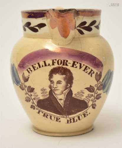 1826 Alnwick Election jug