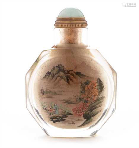 Chinese interior painted snuff bottle